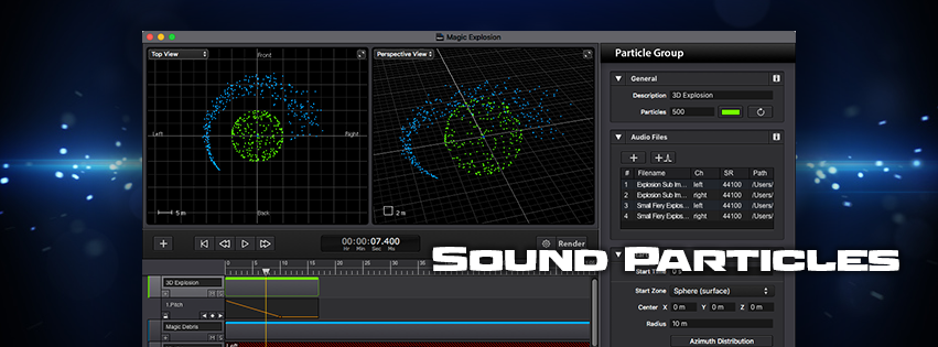 sound particles